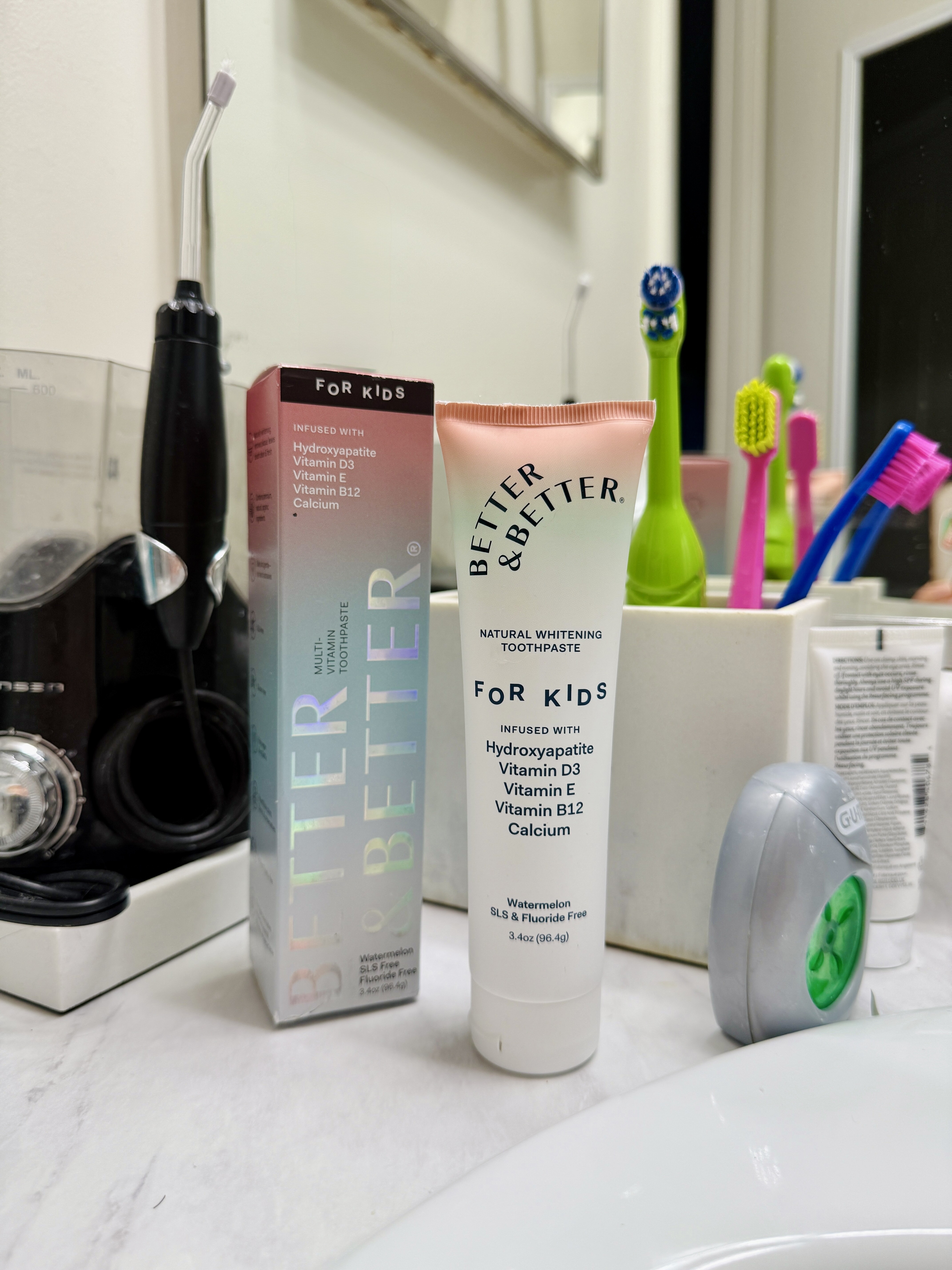Better & Better Family Pack — toothbrushes and toothpaste collection