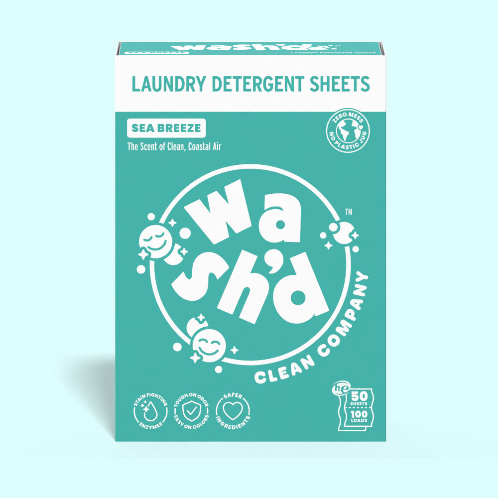Wash'd Sea Breeze detergent sheets